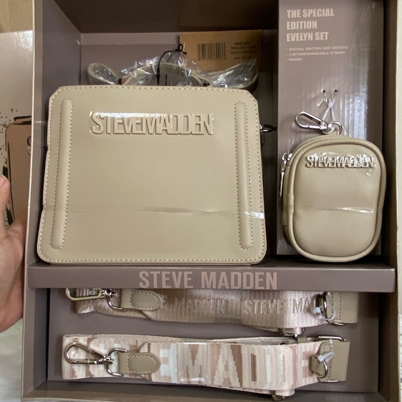 STEVE MADDEN TIMELESS TAUPE THE SPECIAL EDITION EVELYN SET - Picture 5 of 8